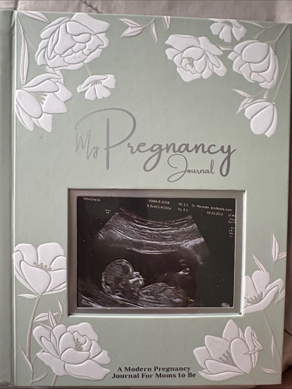 My Pregnancy Journal - Pregnancy Memory Book Sage